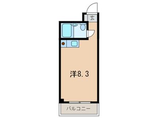 ﾎﾜｲﾄﾊﾟﾚｽ黄金５番館（903）の物件間取画像